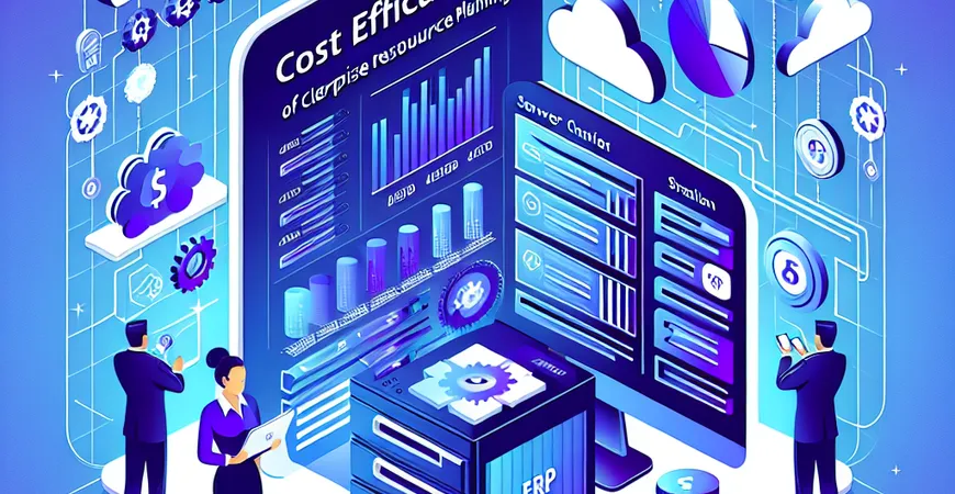  ERP工具云部署为什么更便宜？服务器与运维成本的分摊逻辑  